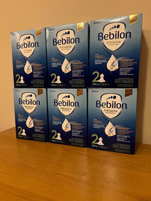 Mleko Bebilon Advance Pronutra 2 duża ilość