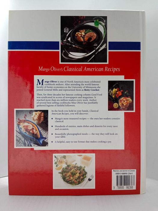 " Classical American Recipes " - de Margo Oliver