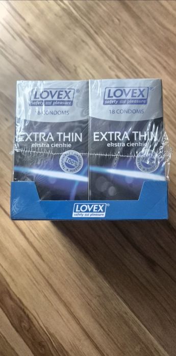 Prezerwatywy LOVEX extra cienkie 18szt