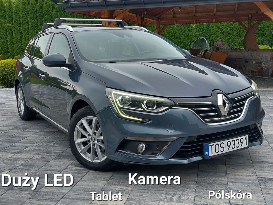 Renault Megane Duży Led Kamera Tablet Półskóra Czyta Znaki Zobacz Gwarancja
