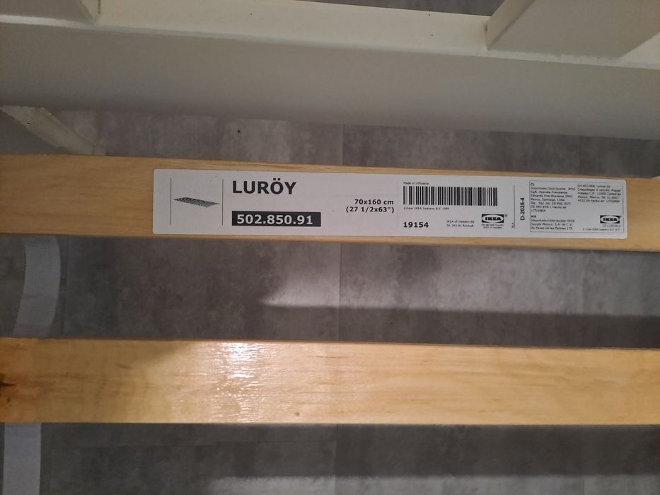 Cama criança Ikea 70x160cm com estrado