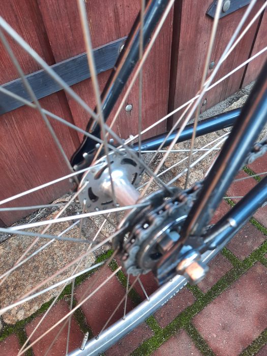 rower szosowy Fixie ostre koło stal miejski PRZECINAK maze BROOKS