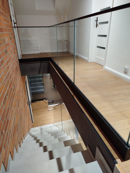 Balustrady, balustrady szklane, metalowe, balustrada