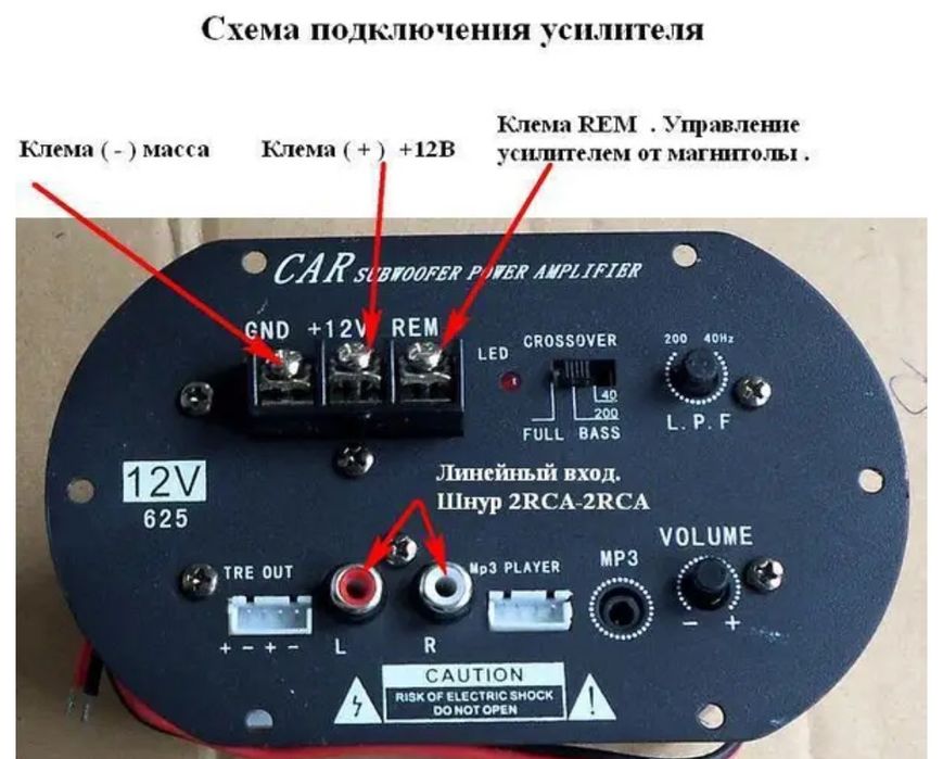 Усилитель для авто