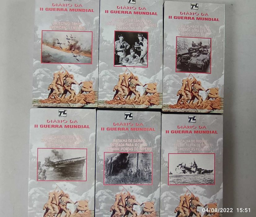 VHS - Diário da 2 guerra mundial