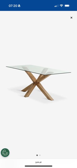 Conjunto Mesa de jantar e mesa de estar