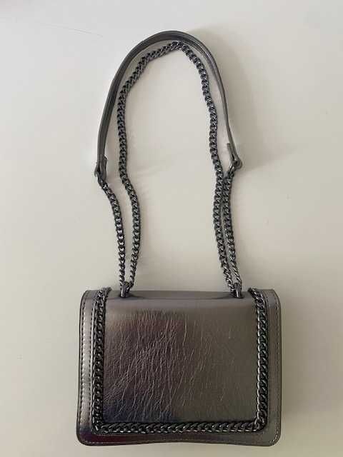 Torebka srebrna Zara