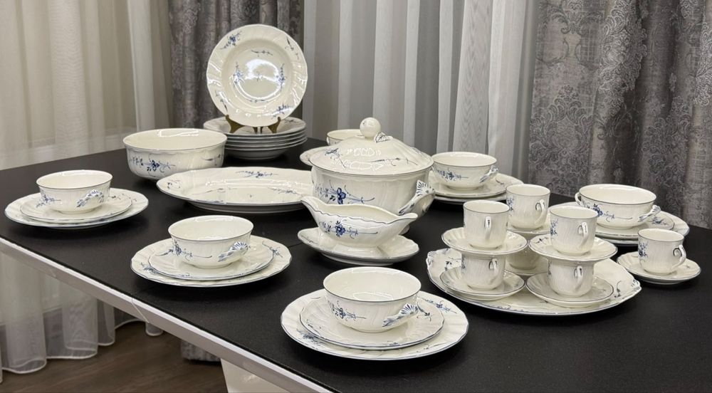 Фарфоровый столовый сервиз и кофейный сервиз фирмы Villeroy Boch серия Luxemburg производтсво Германия