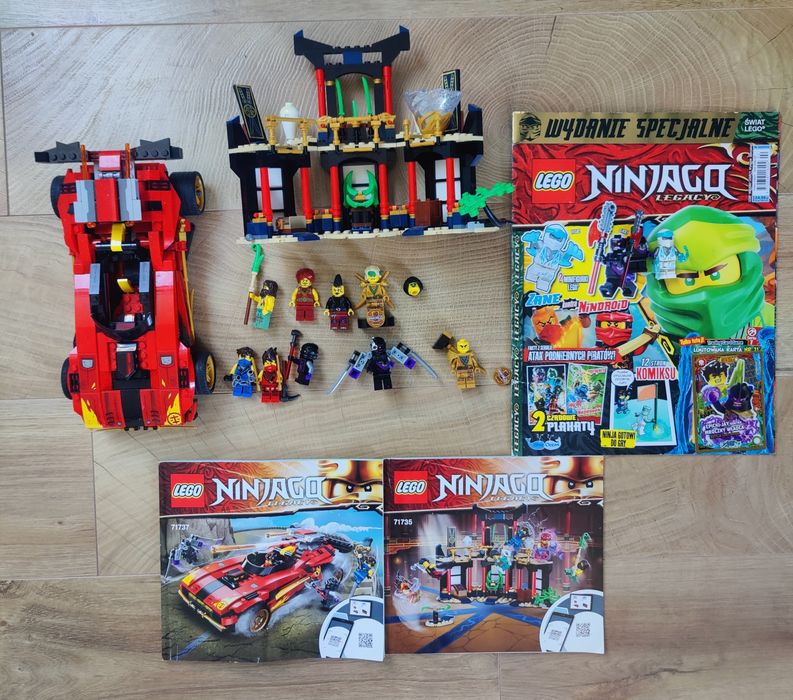 LEGO ninjago 71737, 71735 i gazetka Nr 02/2022