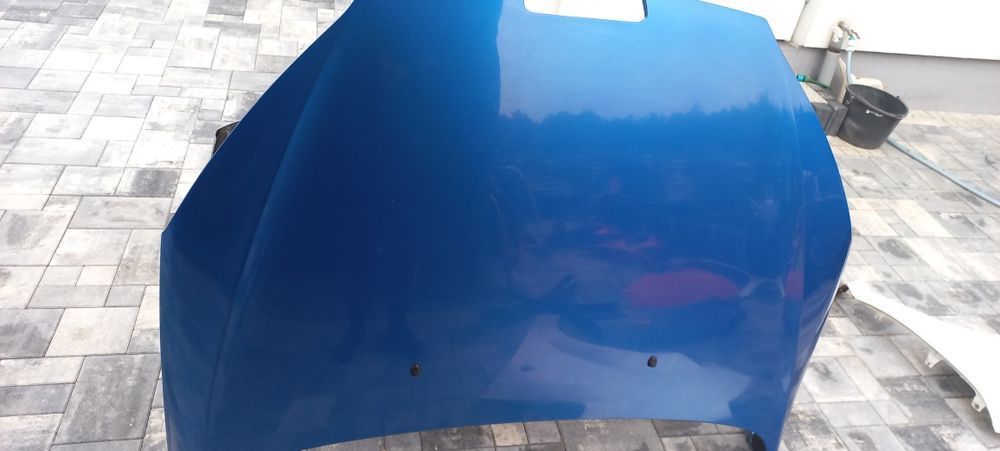 Peugeot 407 maska pokrywa silnika niebieska knnd sedan kombi