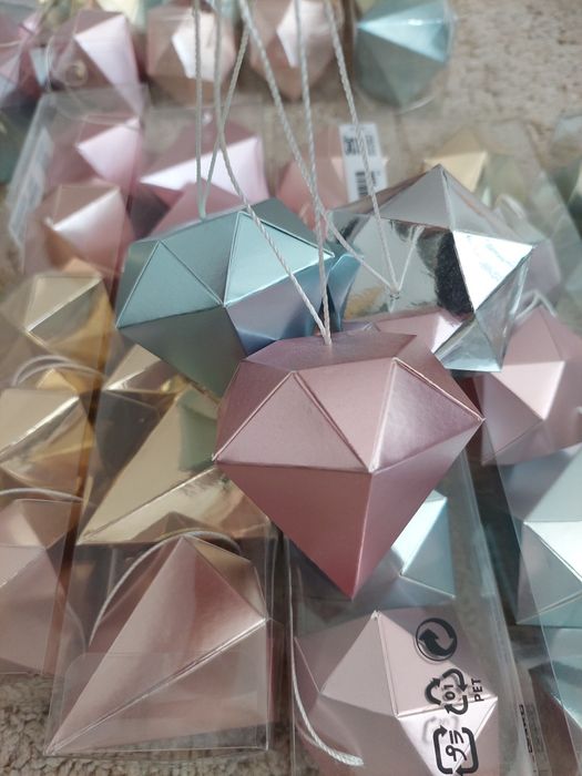 Conjunto de 80 enfeites de Natal IKEA novos!