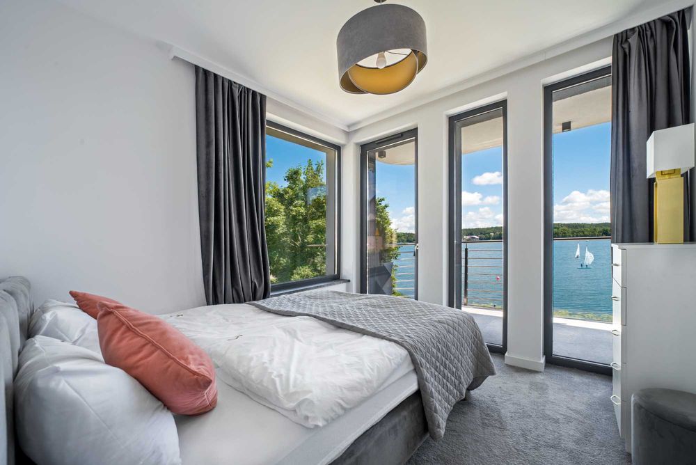 Apartament 4os z jacuzzi i sauna, Mazury, domek nad jeziorem, noclegi