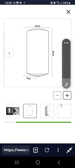 Termoacumulador 80L