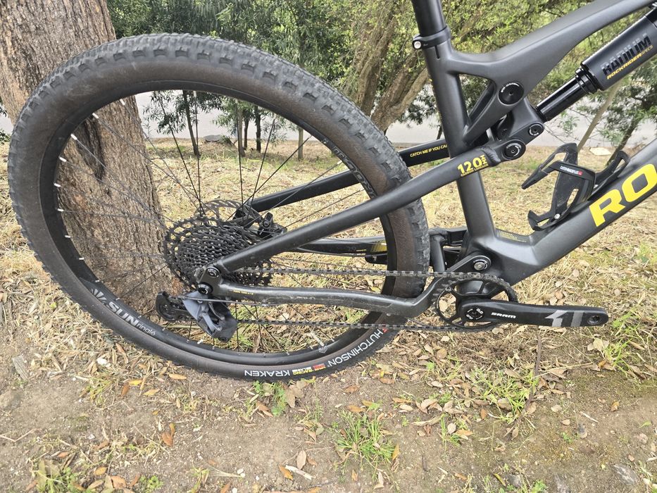 Bicicleta suspensao total 29 m carbono