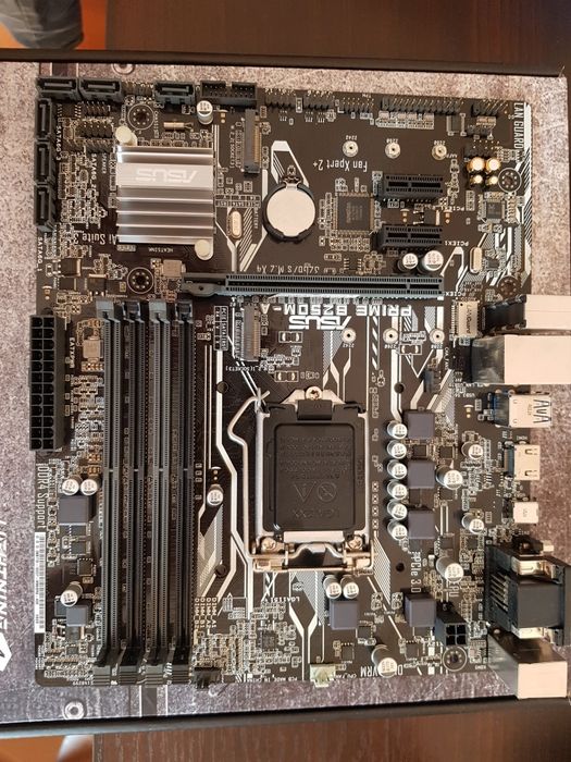 i5-7500 + Asus Prime B250m-a