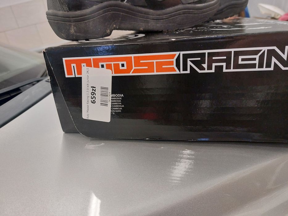 Buty motocross  34,5  moose racing  junior