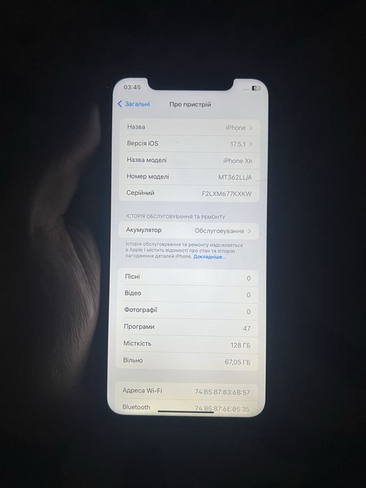 Продам айфон 10 хр на 128