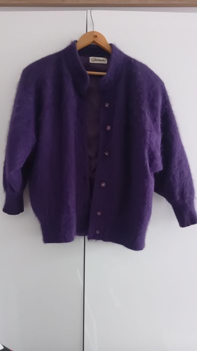 Sweter z angory unikat