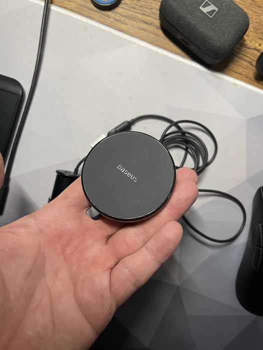 Baseus безпровідна зарядка тримач iphone magsafe