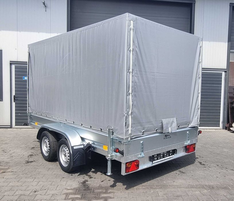 Przyczepka samochodowa SIDECAR 350x156 750 kg Producent - TRANSPORT