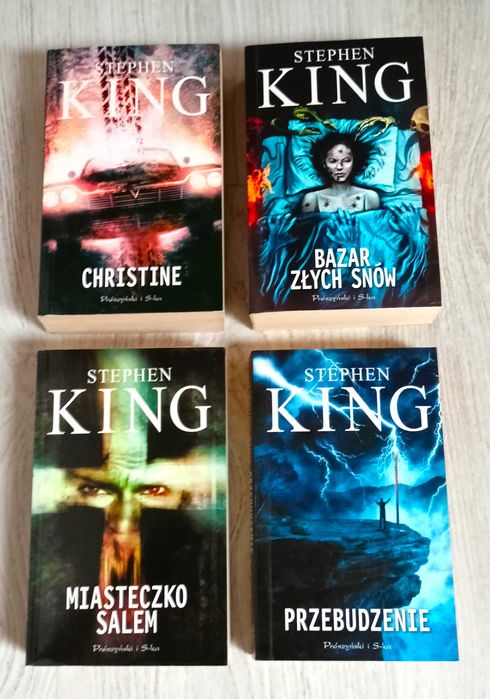Stephen King Miasteczko Salem Christine Przebudzenie Bazar złych snów