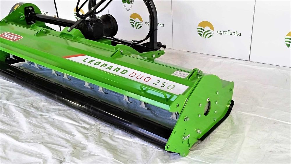Talex Leopard DUO bijakowa mulczer Nowy 2,5m wał + młotki kosiarka 250