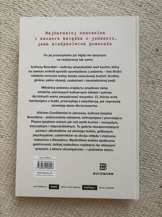 Kitchen Confidential Anthony Bourdain