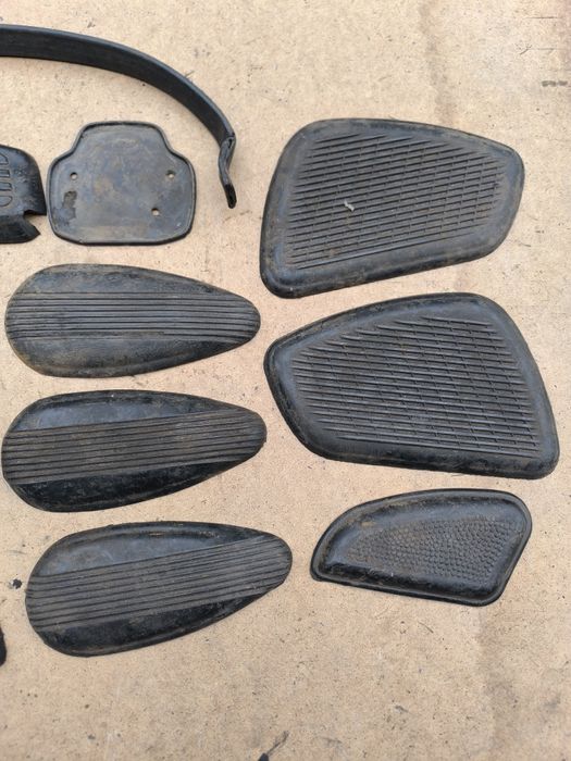 Резиновые накладки на бак,Резинки бака,Стопы,Мото зеркала