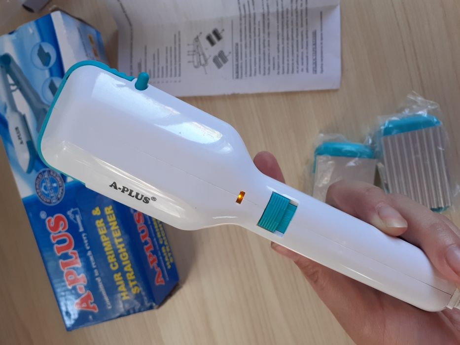 Утюжок для волос, гофре