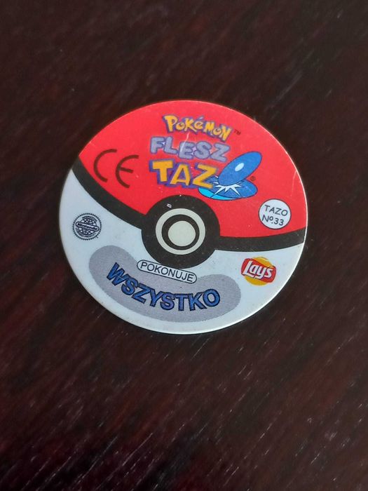 Pokemon Tazo flesh master Ash i Pikachu