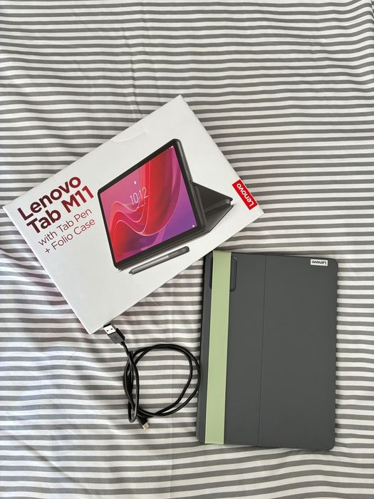 Lenovo Tab M11 128GB + Caneta + Capa Original + Caixa