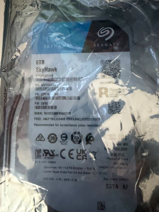 Disco Rígido Seagate SkyHawk 6TB ST6000VX009