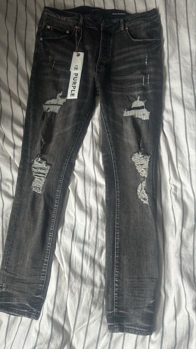 Spodnie purple jeans