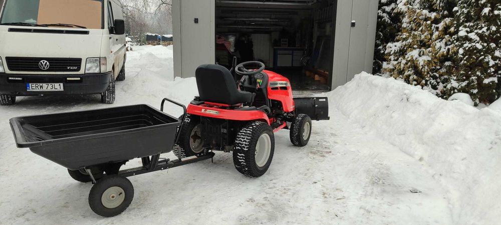 Traktorek MASSEY FERGUSON MF 50-25S (Pług, przyczepka) Wólka ...