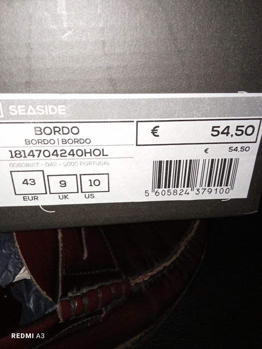 Sapatos homem em excelente estado