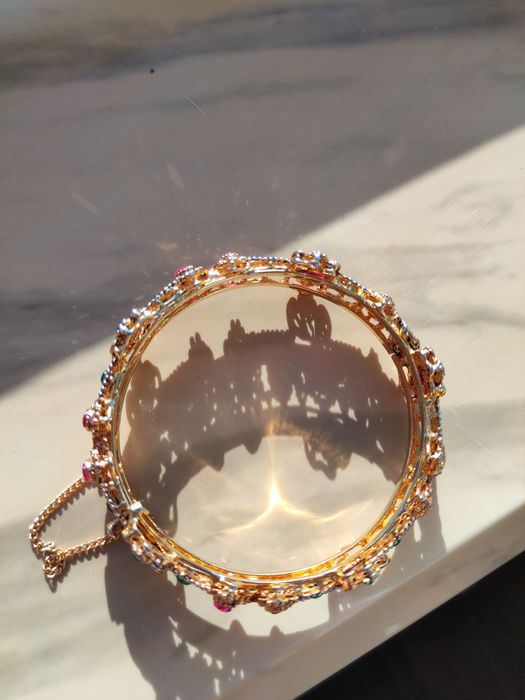 Браслет красивый, серьги