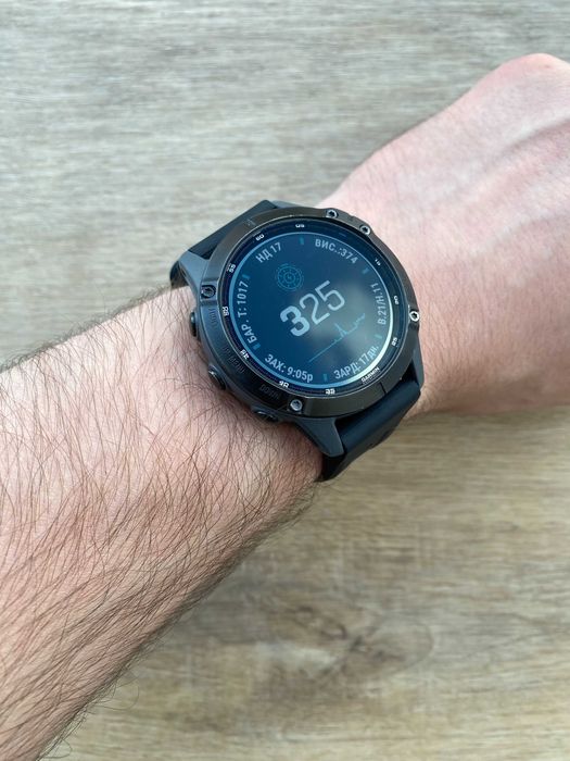 Garmin Fenix 6 Pro Solar | Ідеальний стан | Карти, WIFI | Гарантія