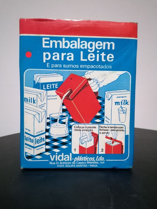 Embalagem para pacotes de leite