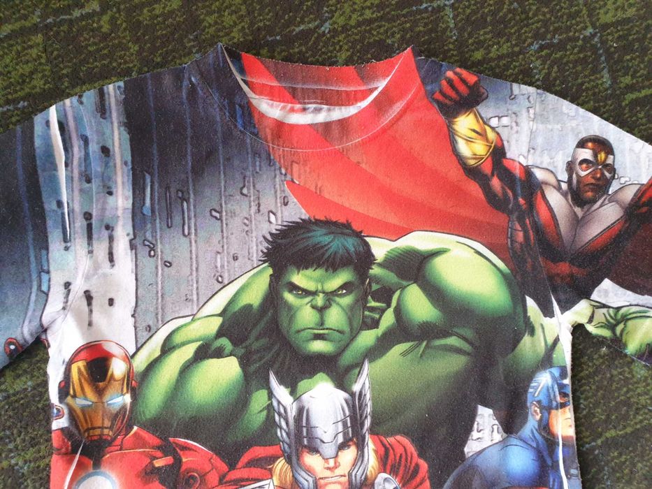 T-shirt koszulka bohaterowie marvel avengers 7-8 lat