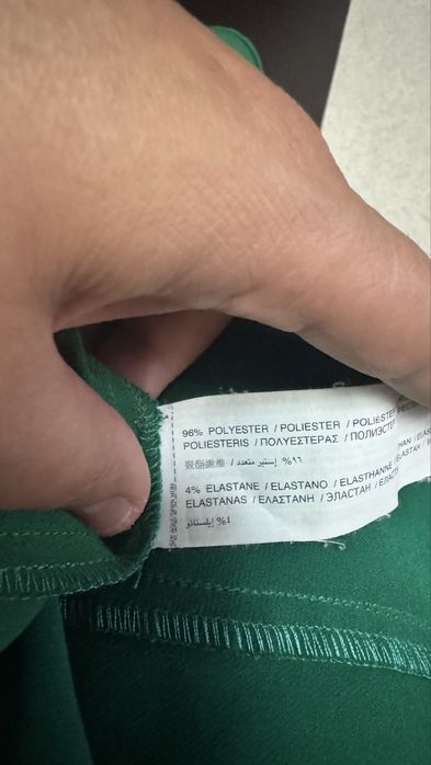 Vestido Mango verde