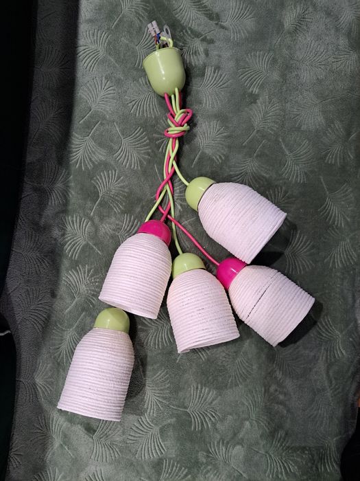 Lampka wisząca żyrandol pająk