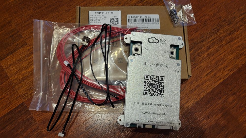 JK BMS 100 А балансир 1А smart бмс jikong