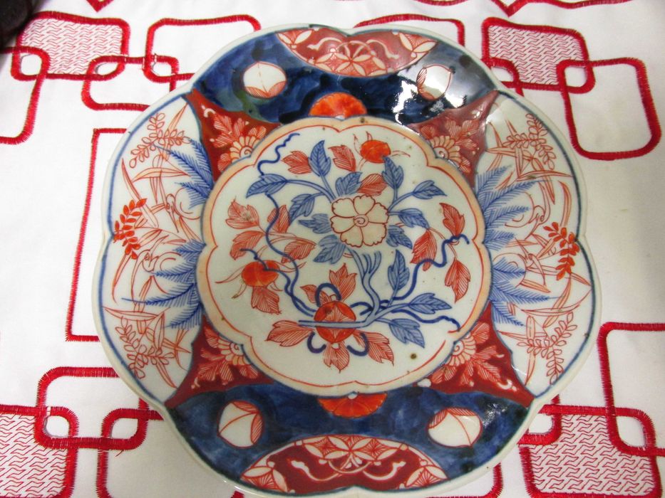 Imari Arita Talerze 2 sztuki XVIII wiek   - Japonia -