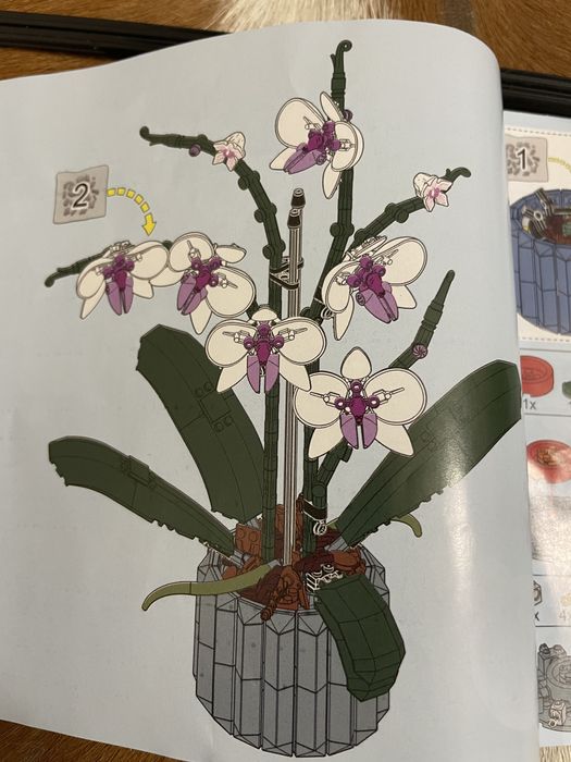 Лего Орхідея конструктор Orchid