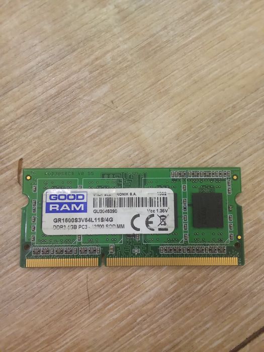 Пам'ять GoodRam DDR3 4Gb