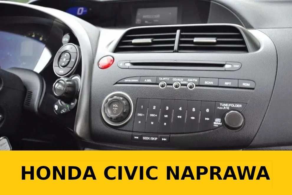 Honda Civic VIII UFO Wyświetlacz Radio NAPRAWA - strzela, zanika itp