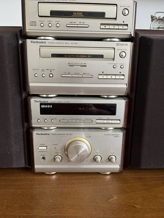 Wieza Technics z pilotem