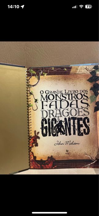 Livro ‘O grande livro dos monstros, fadas, dragões e gigantes’