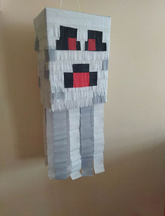 Zestaw piniata Minecraft Duch +kij