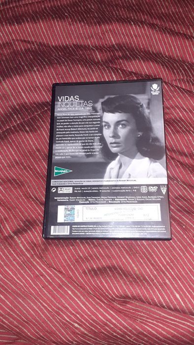 Vidas Inquietas DVD Otto Preminger Robert Mitchum